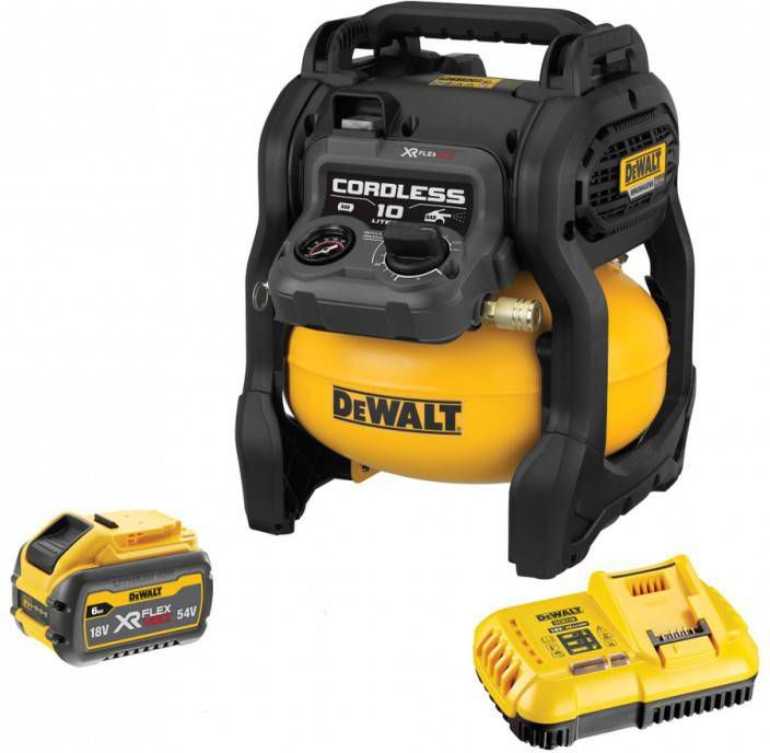 DeWALT DCC1054T2 54V Li Ion Accu FlexVolt Compressor Set 2x 6 0Ah Accu